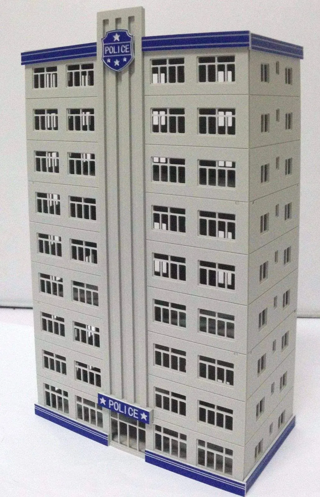 Outland Models Railway Police Department Headquarter / Station Building N Scale