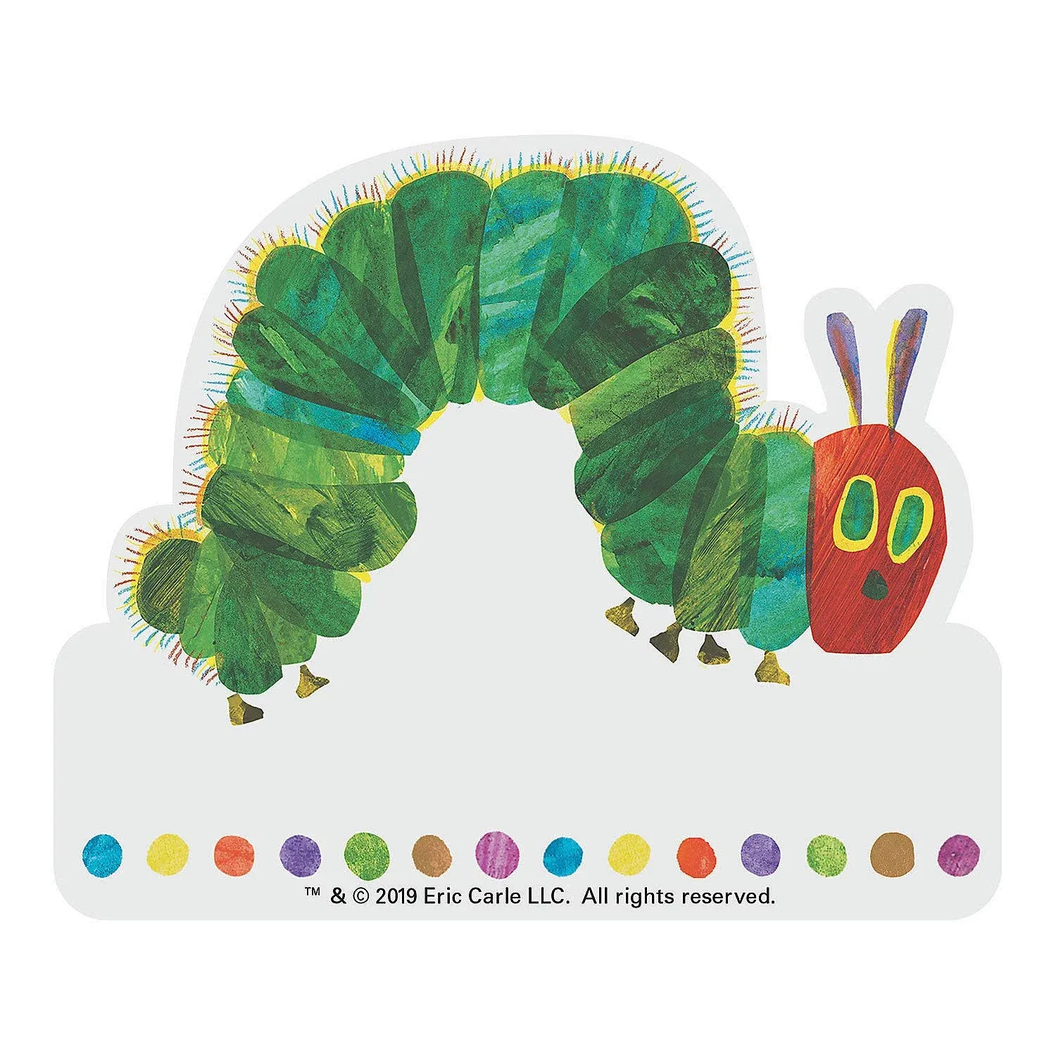 Very Hungry Caterpillar Bb Cutouts - Educational - 48 Pieces