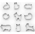 Fox Run Mini Animal Cookie Cutter Set