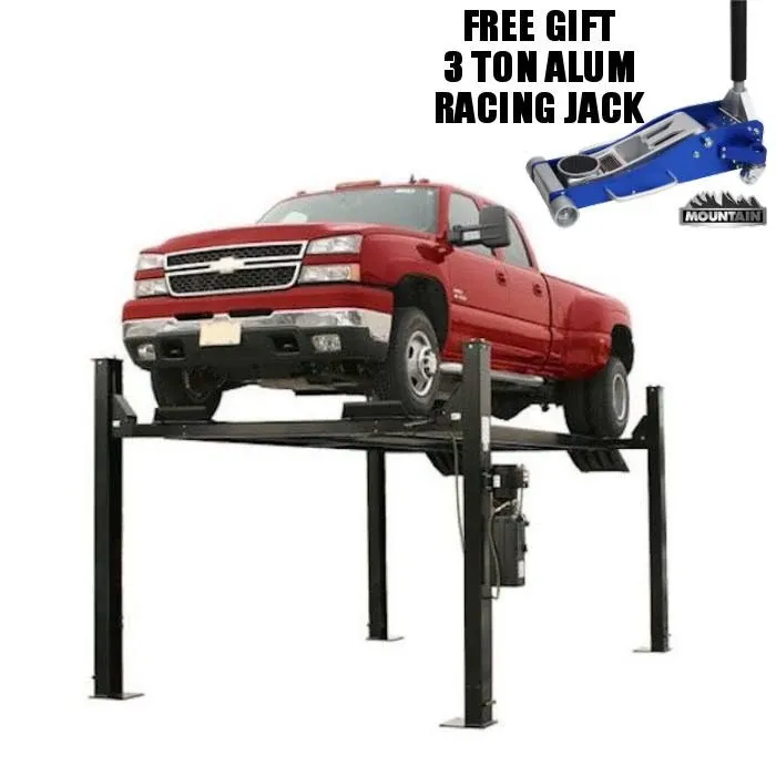 Atlas Garage Pro 9000 Portable Heavy Duty 9000 lb Capacity 4 Post Lift