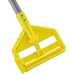 Rubbermaid Commercial Products, Industrial Grade - Fiberglass Wet Mop Holder Handle Stick for Floor Cleaning Heavy Duty, 54-Inch, FGH145000000