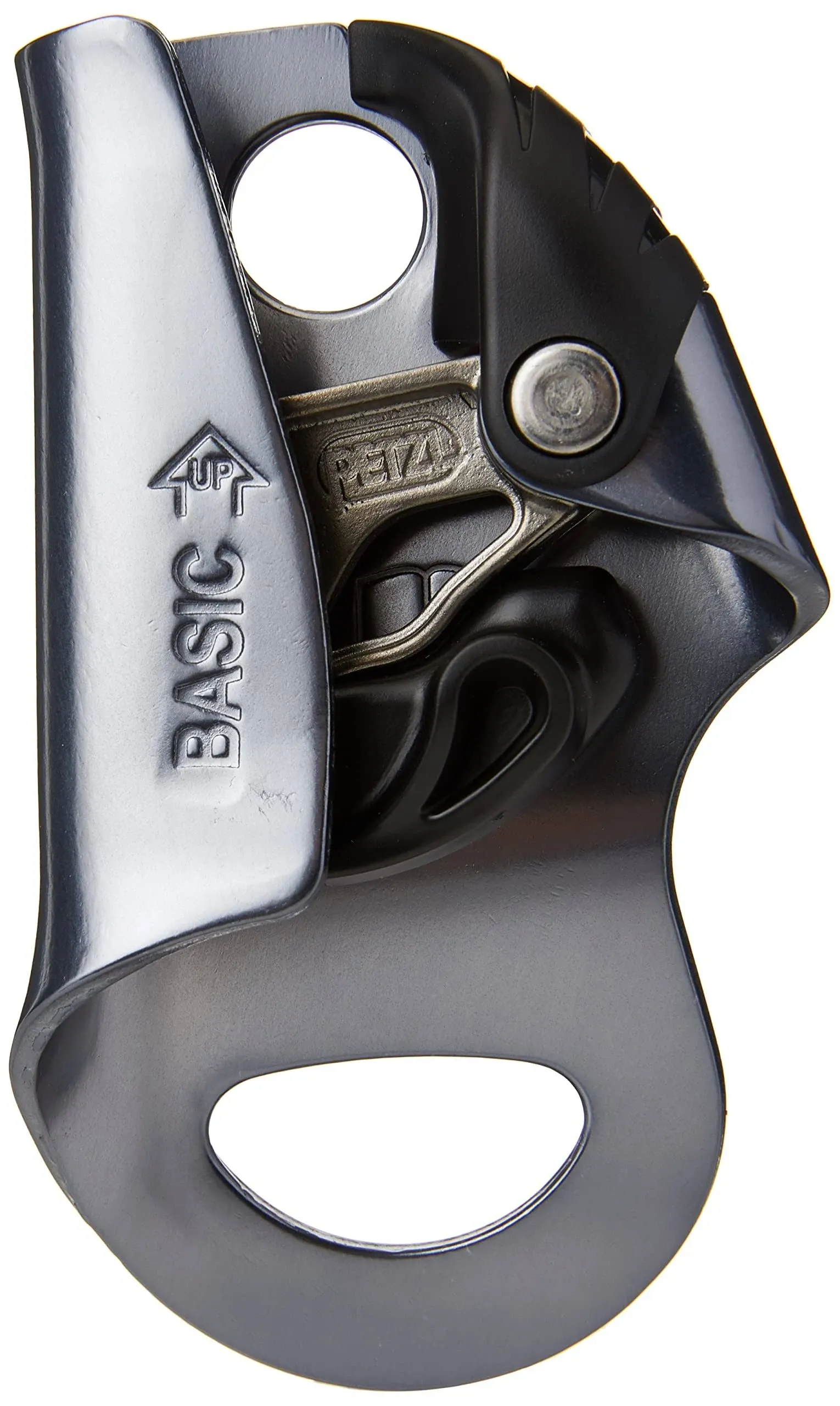 Petzl Basic Compact Versatile Rope Clamp Ascender, Gray