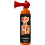 Big Ol’ Blowhard Marine-Grade Air Horn, Portable Loud Air Horns for Safety, Emergency Boat Blow Horn Can 16oz, High-Capacity, Can Be Heard 1 Mile Away, Boating Accessories