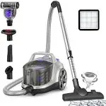 Aspiron Canister Vacuum Cleaner, 3.5L, Silver