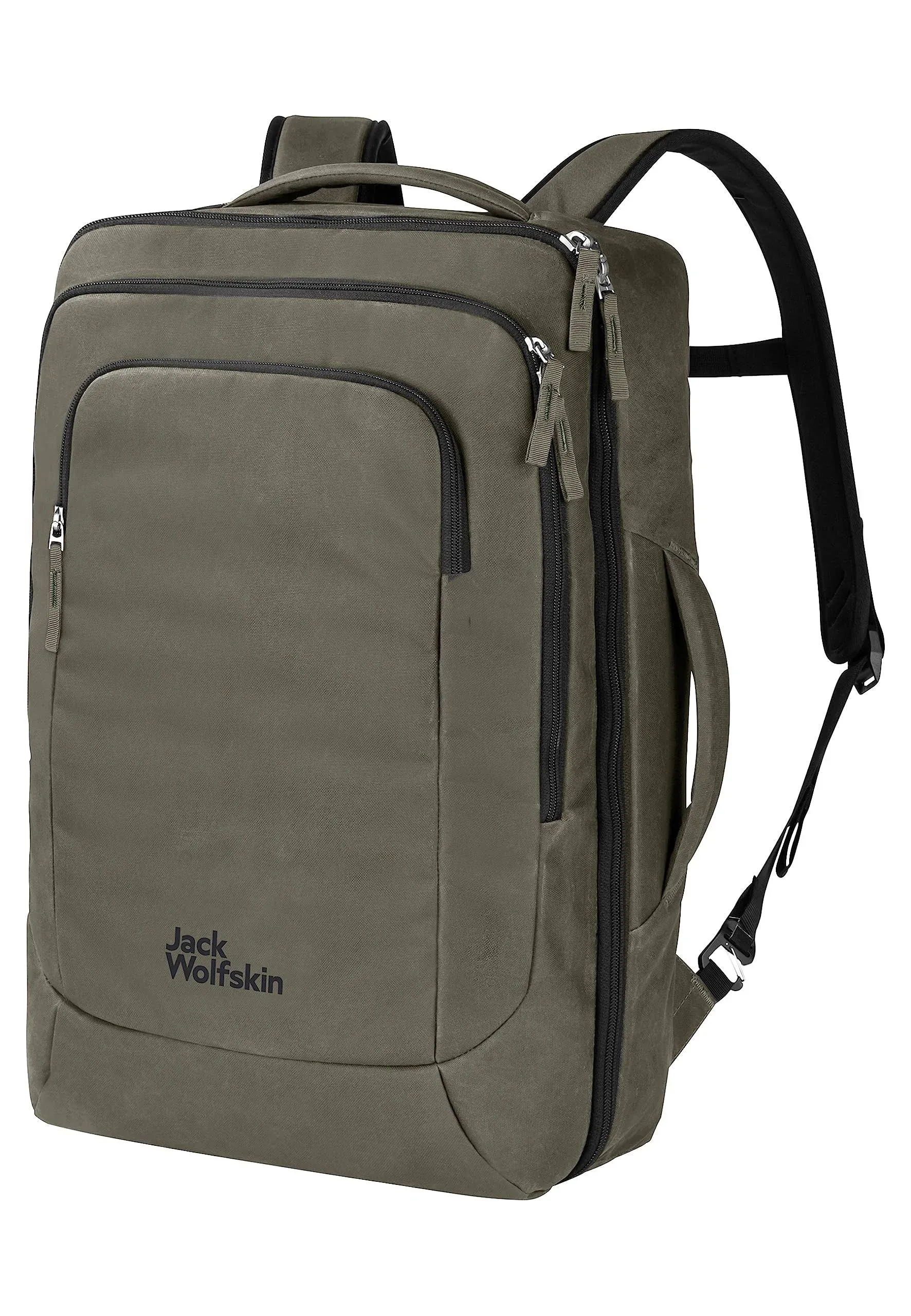 Jack Wolfskin Traveltopia Cabinpack 34L Backpack, Men's, Dusty Olive