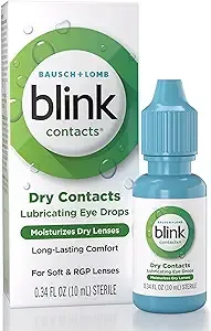 AMO Blink Contacts Lubricating Eye Drops - 0.34 fl oz bottle
