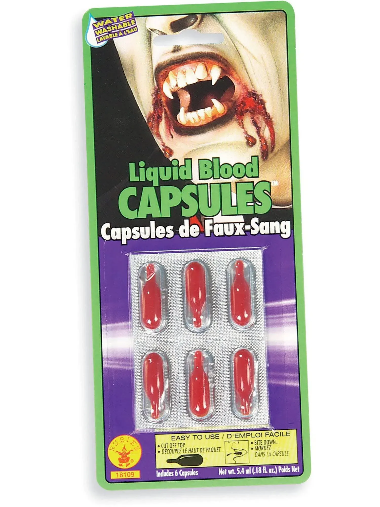 Vampire Liquid Blood Capsules | 6ct