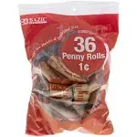 Bazic Penny Coin Wrappers (36 / Pack)