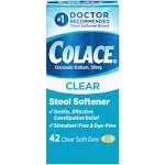 Colace Clear Soft Gels