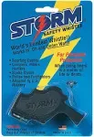 All-Weather Whistle Wind Storm Saftey Whistle Black