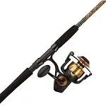 Penn Spinfisher VI Spinning Reel and Fishing Rod Combo, Size: 7', Black