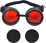 TamBee Vintage Steampunk Goggles Glasses