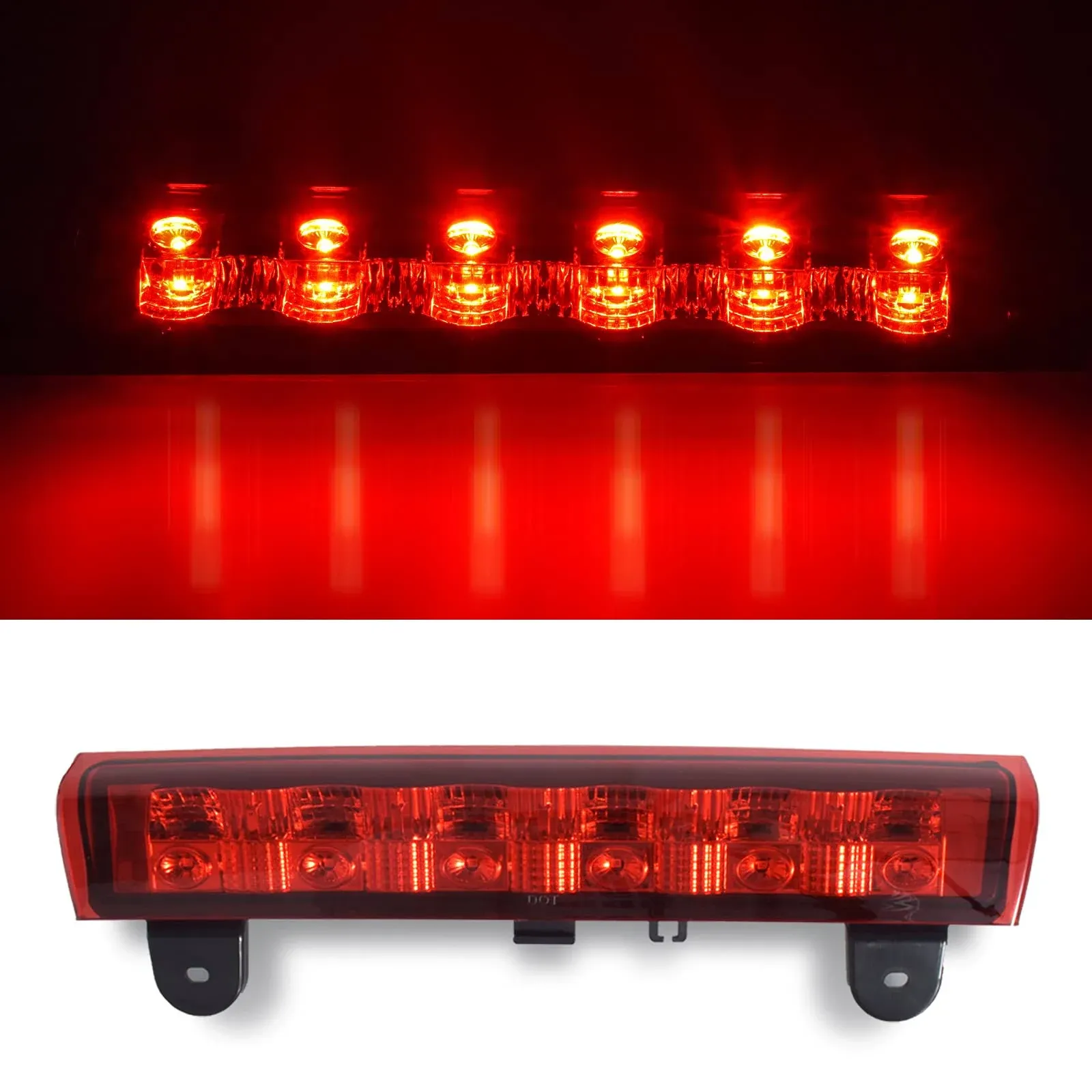 Red LED Third 3rd Brake Light for 2000-2006 Chevy Tahoe Suburban 1500 2500 GM...