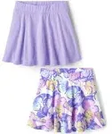 The Children's Place Girls' Pull on Everyday Skorts 2 Pack