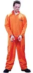 Got Busted Penitentiary Jumpsuit and Handcuffs Costume Adult