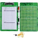 Budgetizer Soccer Coaches Dry Erase Clipboard