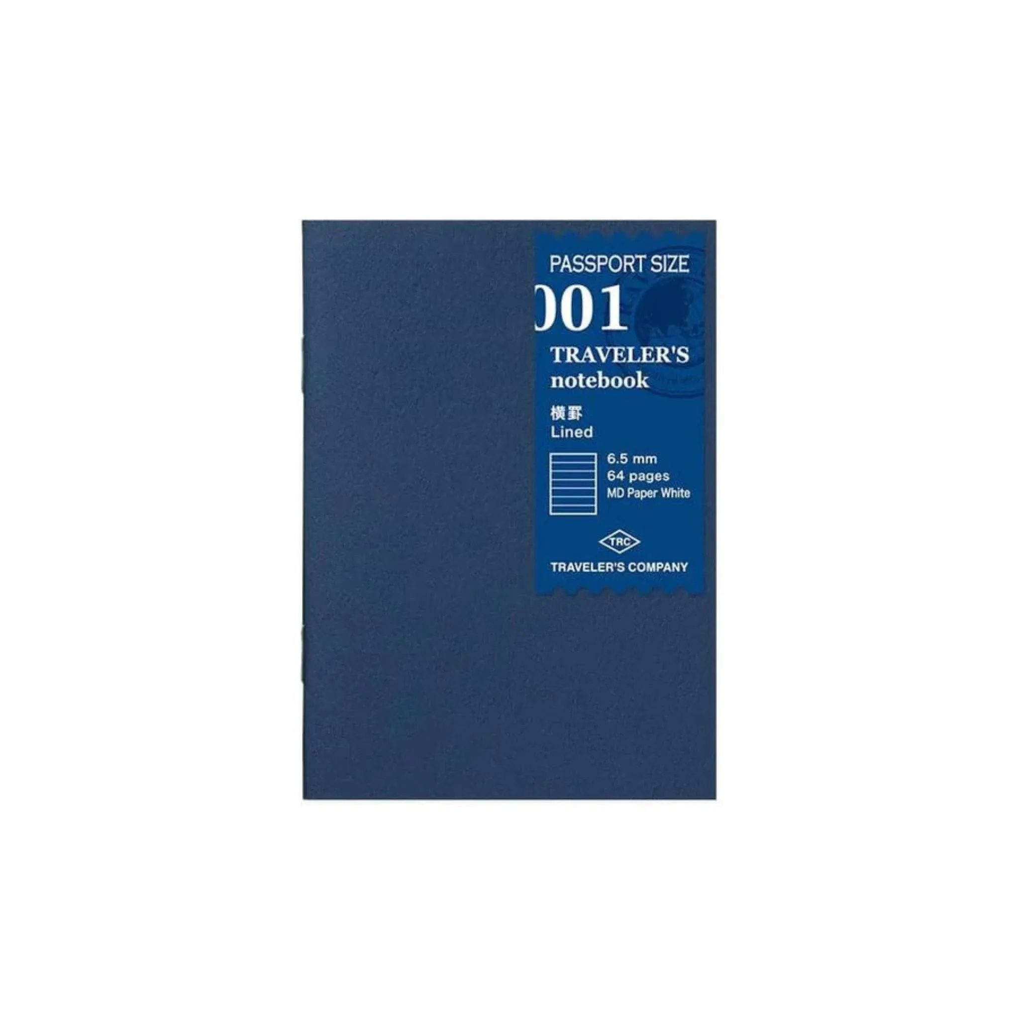 "TRAVELER'S Company Passport Notebook Refill 001 Lined MD Paper"