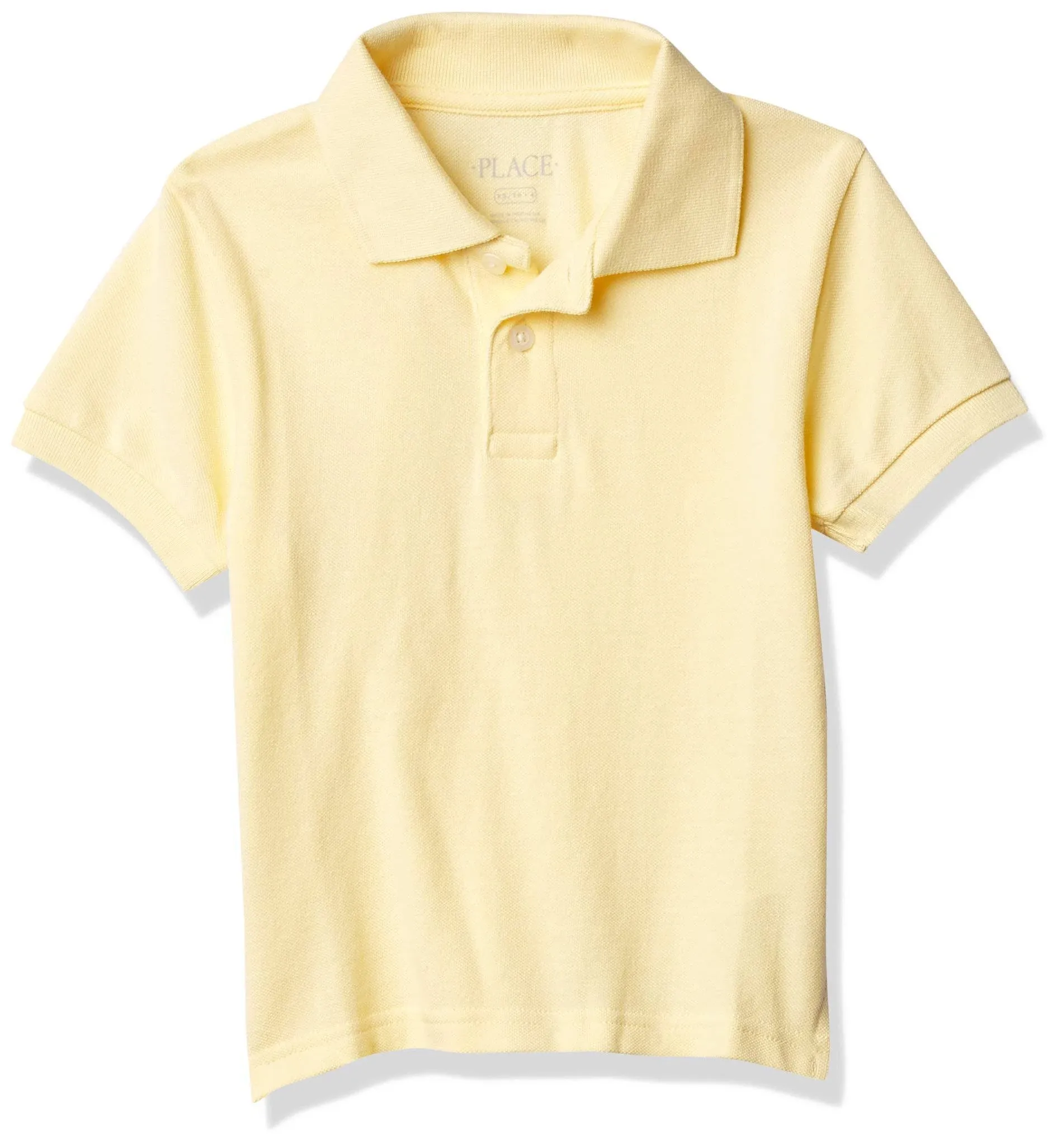 The Children's Place Boys' Uniform Short Sleeve Pique Polo