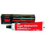 3M 08008 Black Super Weatherstrip and Gasket Adhesive, 5 fl oz