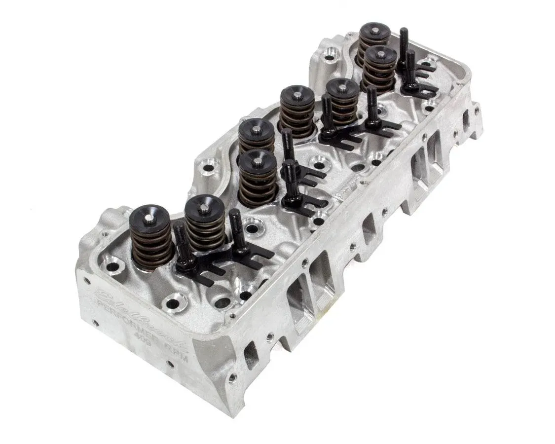 Edelbrock Cylinder Head BBC Performer RPM 348/409Ci for Hydraulic Roller Cam Complete