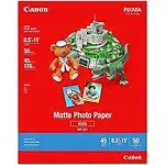 Canon Photo Paper Plus, Matte, 8-1/2 x 11, 50 Sheets/Pack