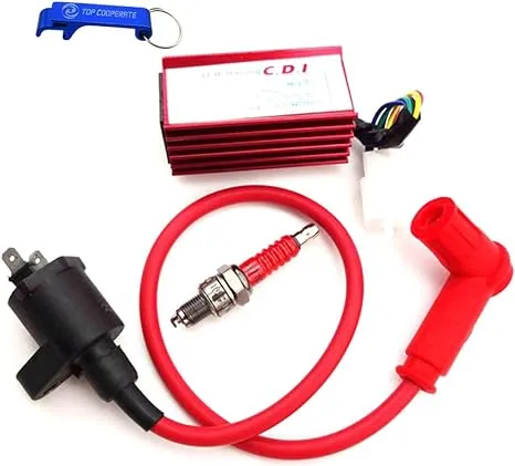 TC-Motor High Performance Racing Ignition Coil Aluminum 5 Pin AC CDI Box A7tc ...