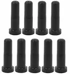 Bedframe 1/2&#034; Wheel/Caster Socket Sleeve Plastic Inserts/Plugs/<wbr/>Caps - Set of 9