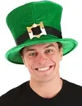 Elope Supreme Leprechaun Hat for Adults Standard Green