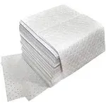 Aain Oil Absorbent Pads Absorbing Mats 20&#034; Length x 15&#034; WidthWhite2 pack