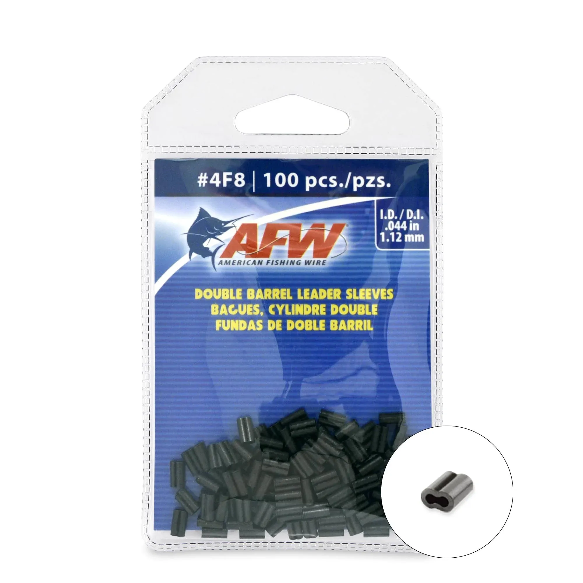 American Fishing Wire Double Barrel Crimp Sleeves