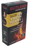 Rutland Safe Lite Fire Starter Squares 50C