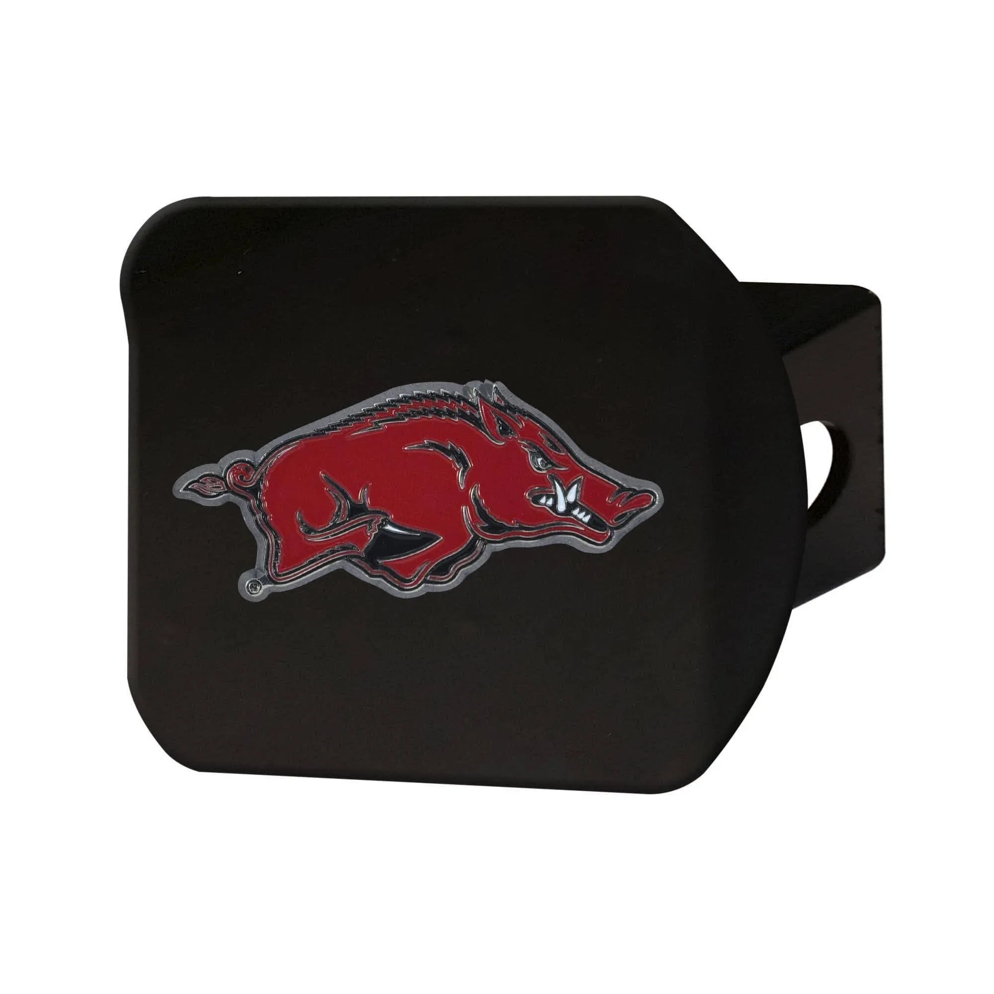 University of Arkansas Color Hitch Cover - Black