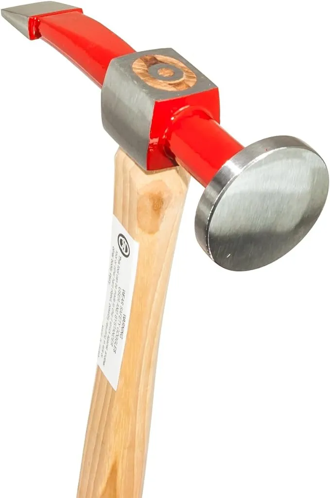 AES Industries Professional Curved Finishing Hammer with Genuine Hickory Handle