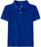 The Children's Place Boys' Uniform Short Sleeve Pique Polo