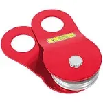 RUGCEL WINCH 10T Heavy Duty Recovery Winch Snatch Block, 22000lb Capacity