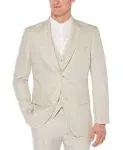 Perry Ellis Men's Herringbone Linen Suit Jacket