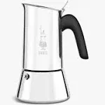 Bialetti New Venus Coffee Maker 10-Cup Stainless Steel