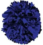 Chasse Chass Metallic Cheerleading Poms Shiny Metallic Cheer Pom with Baton Handle for Dance Sports Celebrations