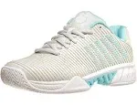 K-Swiss Hypercourt Express 2 Tennis Shoe Gray/ White/ Blue Glow