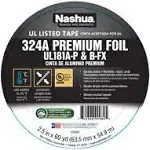 Nashua Foil Tape, Silver, 2.5-In. x 60-Yd.