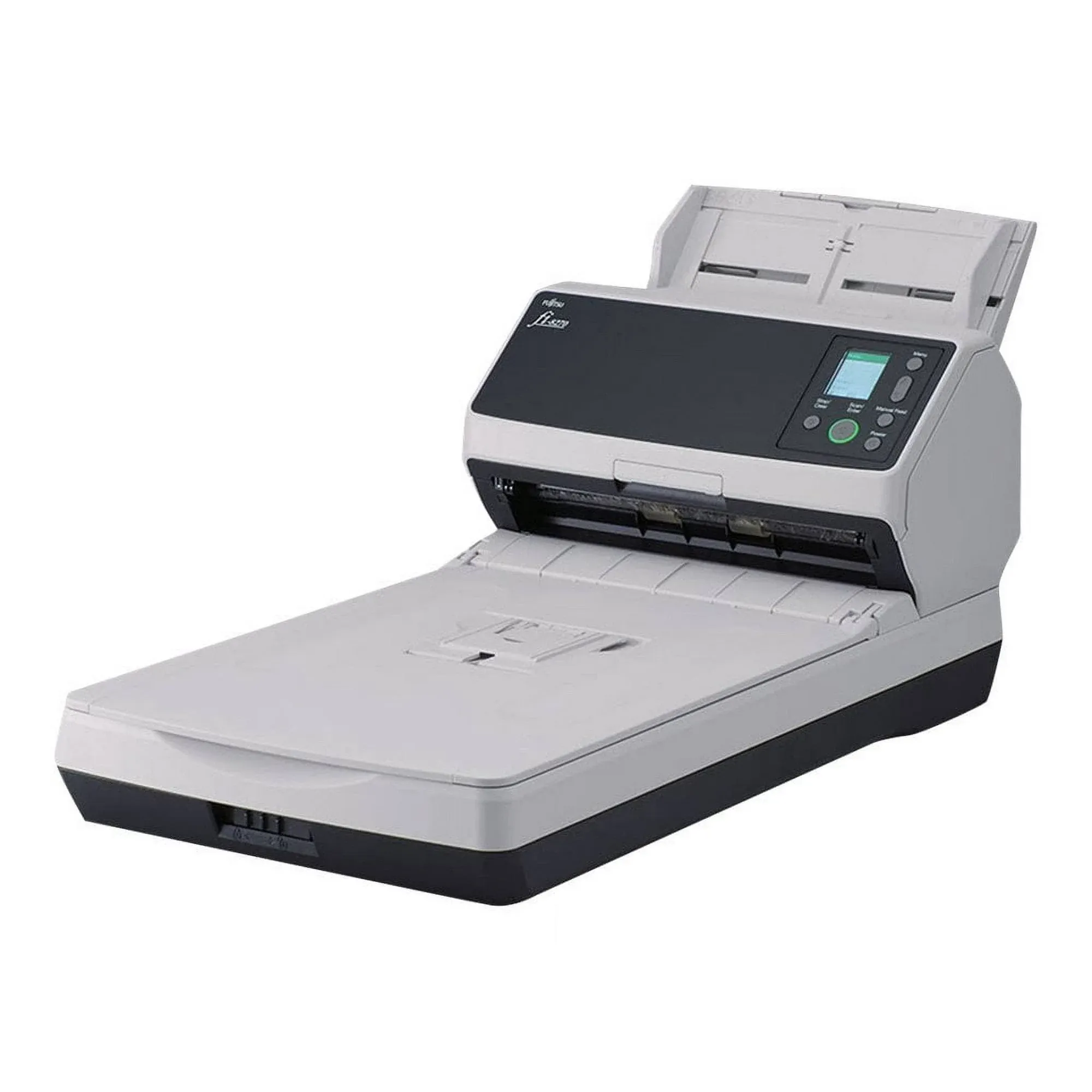 Ricoh fi-8270 Large Format ADF/Manual Feed Scanner - 600 dpi Optical - 24-bit Color - 8-bit Grayscale - 70 ppm (Mono) - 70 ppm (Color) (PA03810-B555)