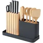 CARAWAY 14-Piece Knife & Utensils Prep Set in Charcoal