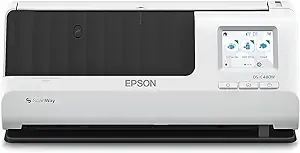 Epson DS-C480W Wireless Duplex Compact Desktop Document Scanner with Auto Document Feeder (ADF)