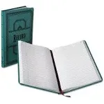 Boorum & Pease 66 Series Account Books, Record Ruling, 300 Pages, 12-1/8ʺ x 7-5/8ʺ, Blue (66-300-R)