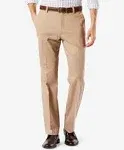 Dockers Men's Easy Straight Fit Stretch Pants, Khaki, Size 34