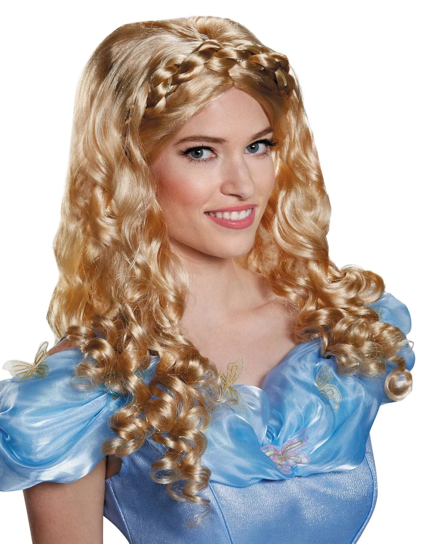 Cinderella Movie Wig adult