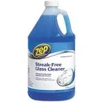 Zep Commercial Streak-Free Glass Cleaner  - 1 Gallon 