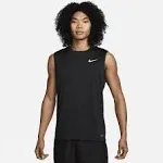 Nike Swim Essential Sleeveless Hydroguard Shirt Navy Tank Top UPF 40+ Mens SM