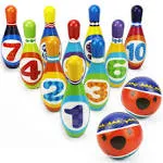 Toddler Indoor Bowling Toys Soft Foam Set Indoor Activity Play Game Ages 2+