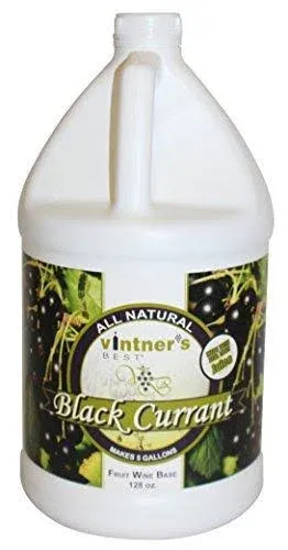 Vintner's Best Black Currant Wine Base-128 oz. Jug